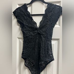Zara lace bodysuit.